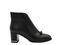 Ghete Dama Elegante Franky Piele Naturala Feni 20-1B - Franky - amely.ro