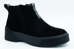 Ghete Dama Feeling Piele Naturala Intoarsa Bell 906 /Nv - Etore - amely.ro