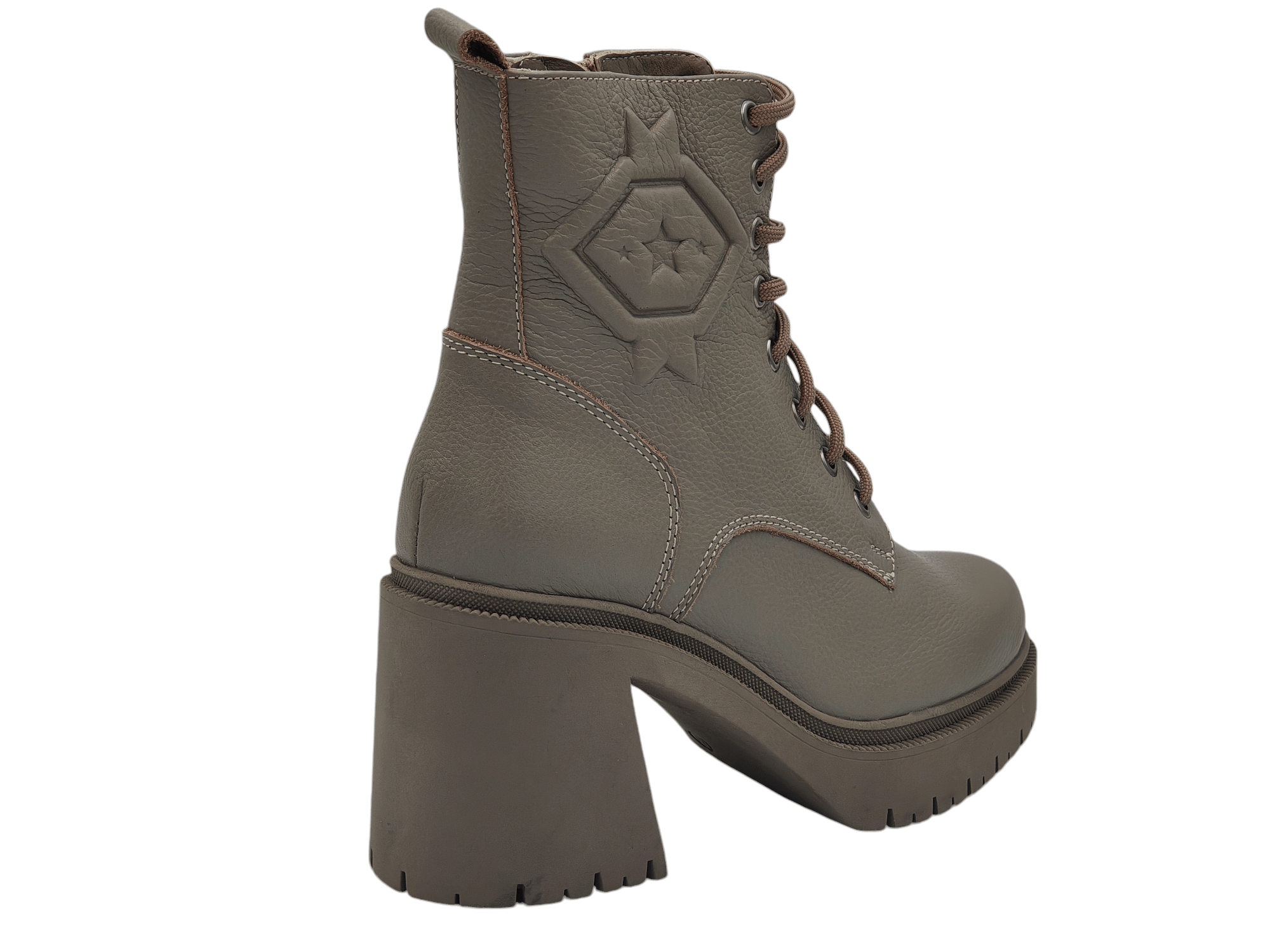 Ghete Dama Piele Naturala Angelo Nazario MIRA 40569 - Angelo Nazario - amely.ro