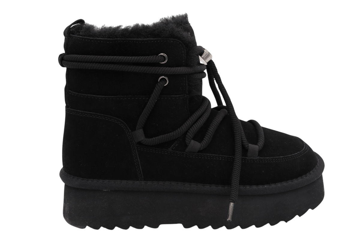 Ghete Dama Piele Naturala Karo HONG WS-1 - Karo - pantofia.ro