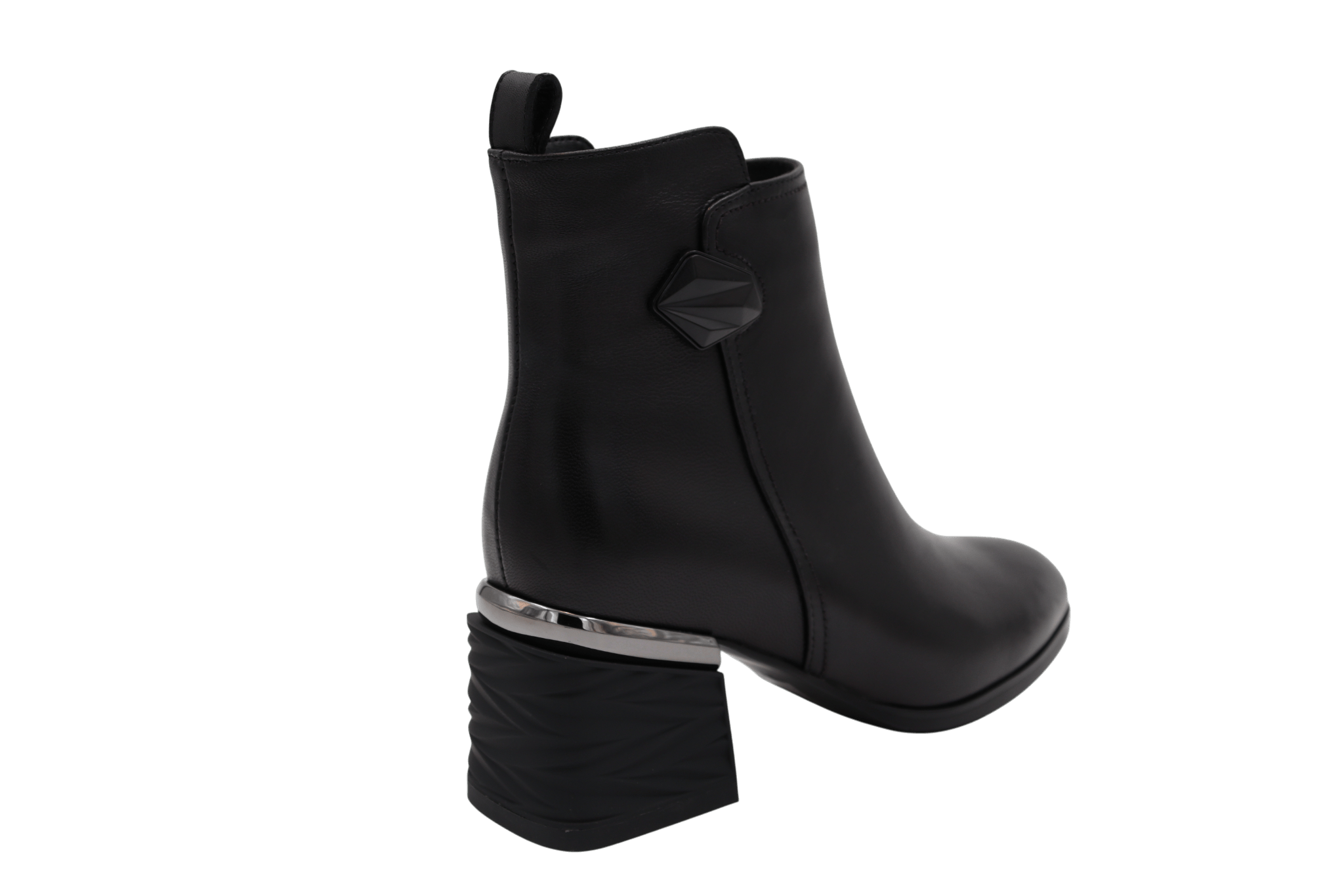 Ghete Dama Piele Naturala Fifin CAPR 2601185 - Fifin - pantofia.ro