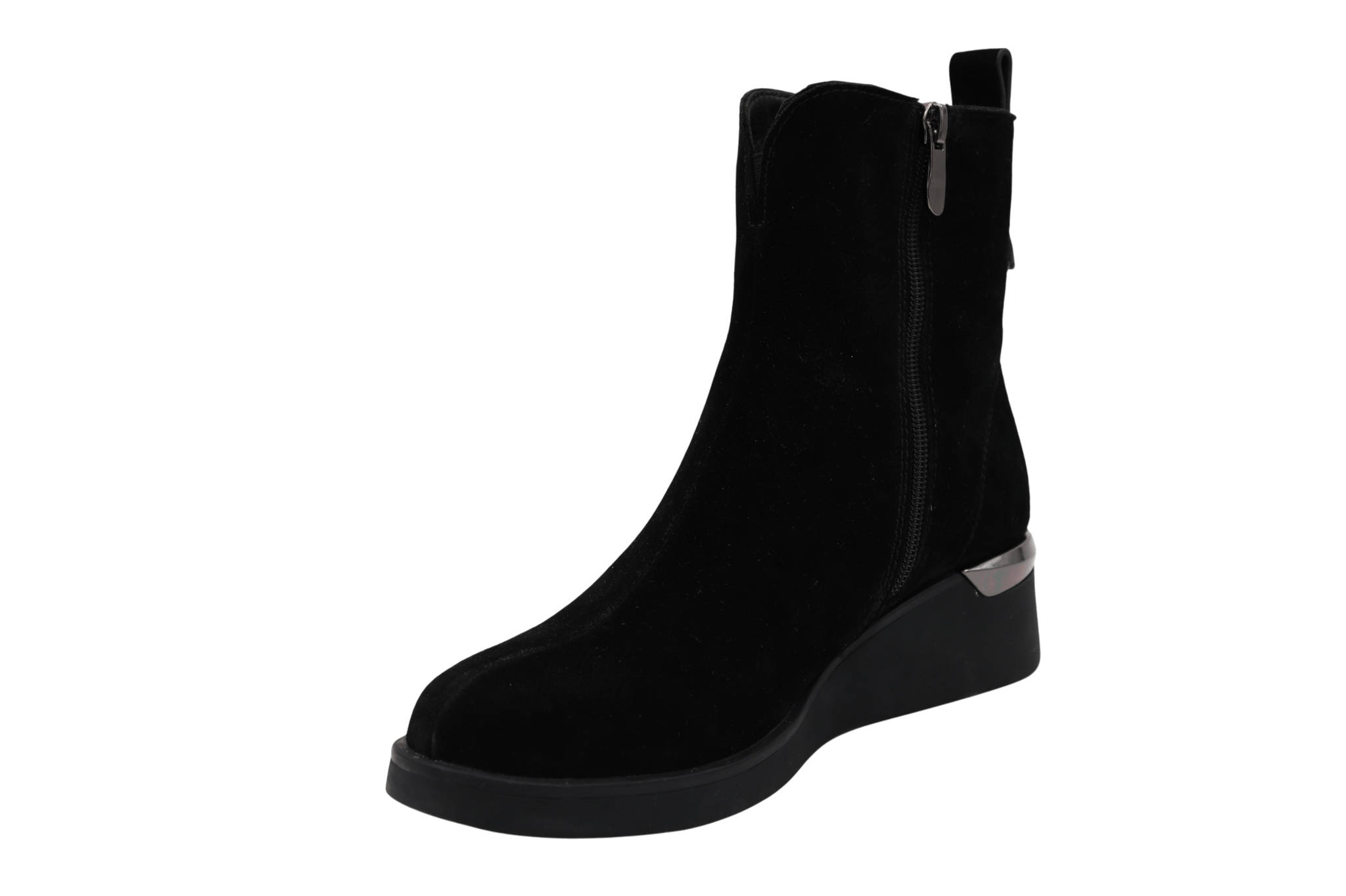 Ghete Dama Piele Naturala Fifin CAPR 2601211 - Fifin - pantofia.ro
