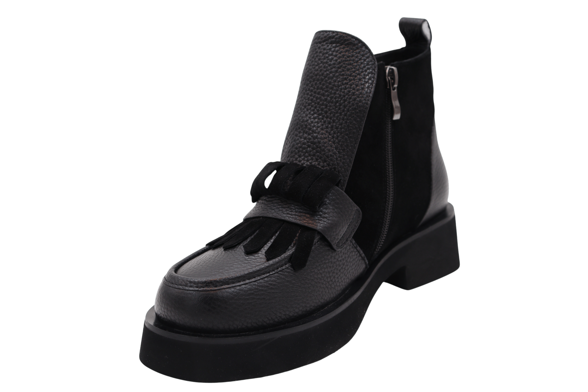 Ghete Dama Piele Naturala Fifin CAPR 260232 - Fifin - pantofia.ro