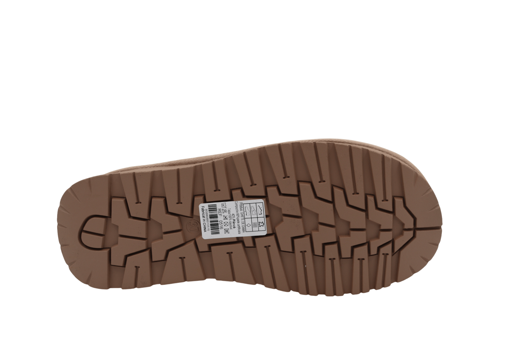 Ghete Dama Piele Naturala Karo HONG 0516 - Karo - amely.ro