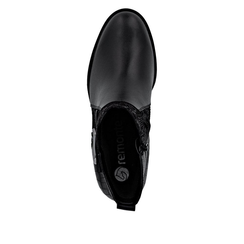 Ghete Dama Piele Naturala Remonte RIEK D2A75 - Remonte - amely.ro