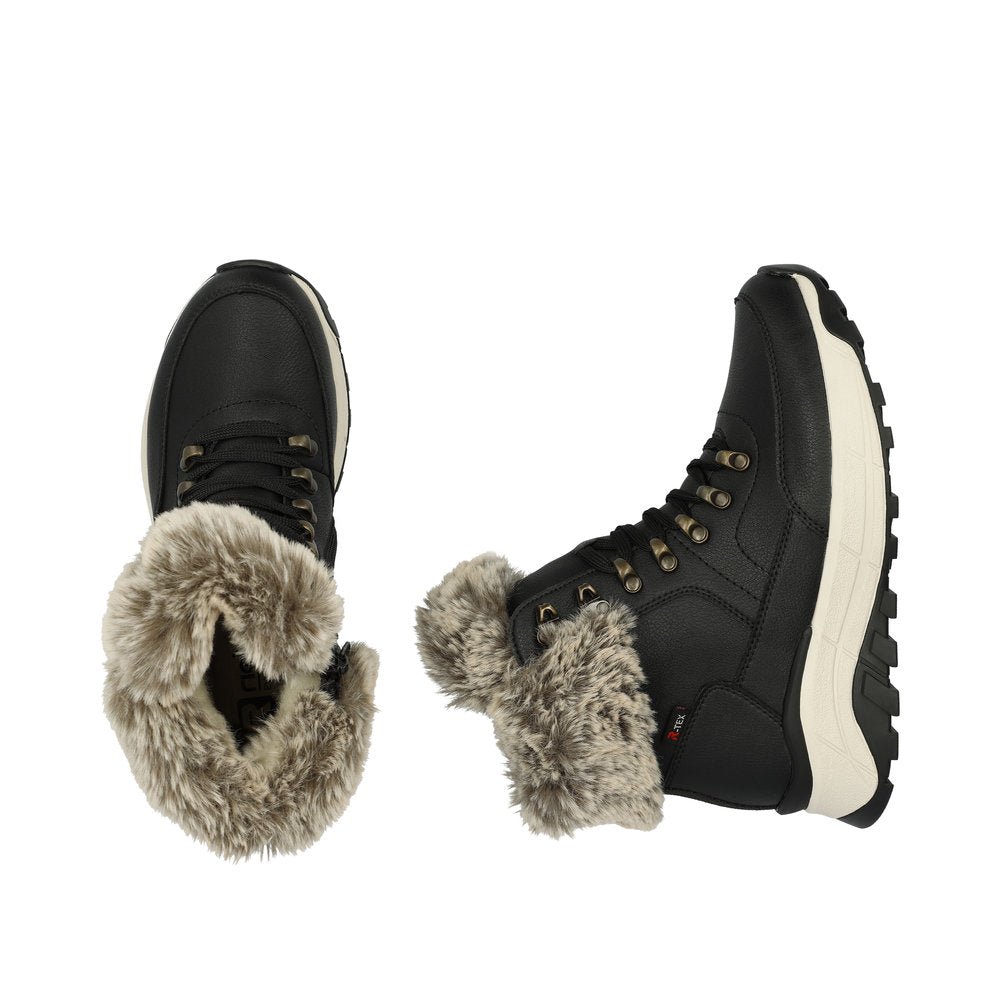 Ghete Dama Piele Naturala Rieker R RIEK W0063 - Rieker - amely.ro