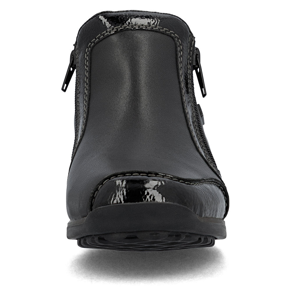 Ghete Dama Piele Naturala Rieker RIEK 44278 - Rieker - pantofia.ro