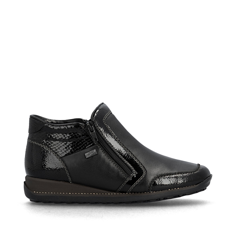 Ghete Dama Piele Naturala Rieker RIEK 44278 - Rieker - pantofia.ro