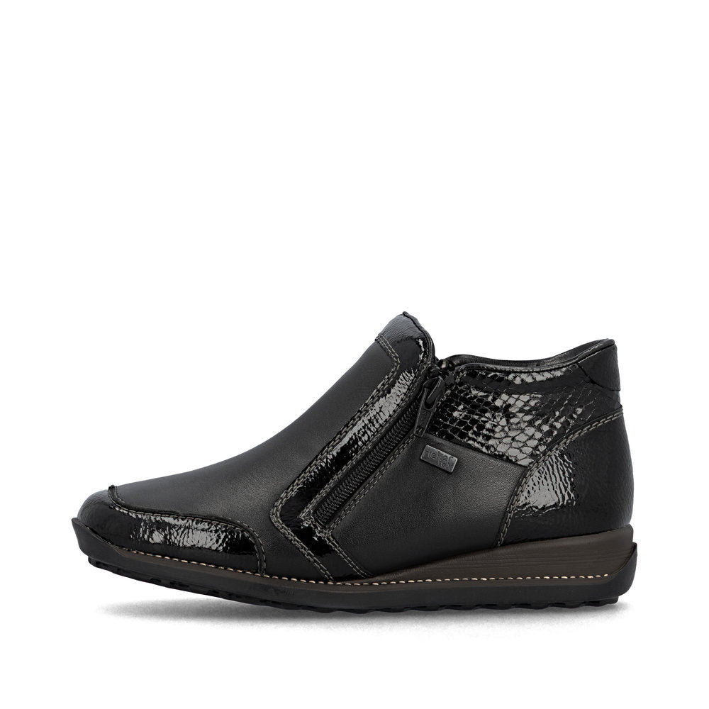 Ghete Dama Piele Naturala Rieker RIEK 44278 - Rieker - pantofia.ro