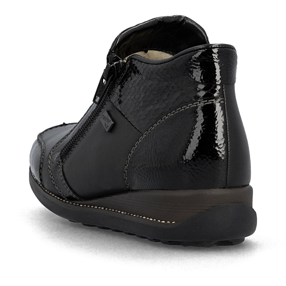 Ghete Dama Piele Naturala Rieker RIEK 44278 - Rieker - pantofia.ro