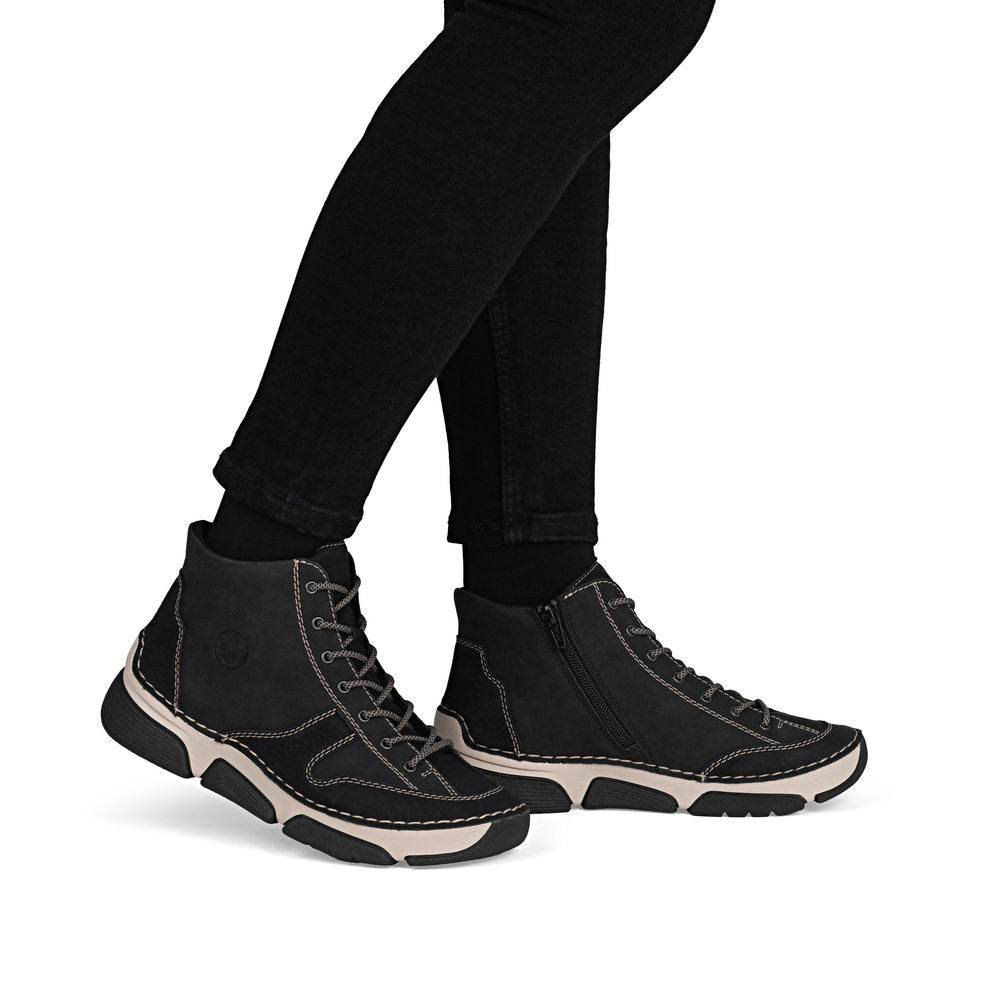 Ghete Dama Piele Naturala Rieker RIEK 45906 - Rieker - amely.ro