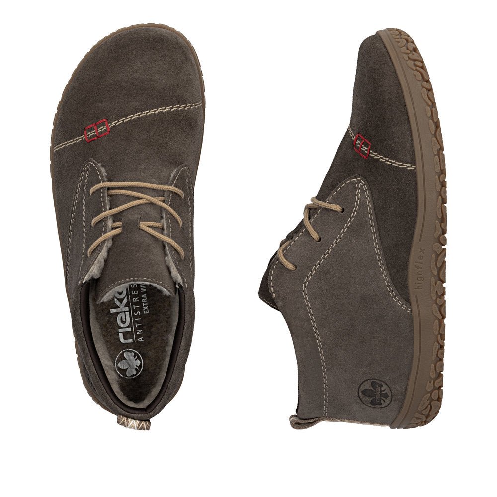 Ghete Dama Piele Naturala Rieker RIEK 52323 - Rieker - pantofia.ro
