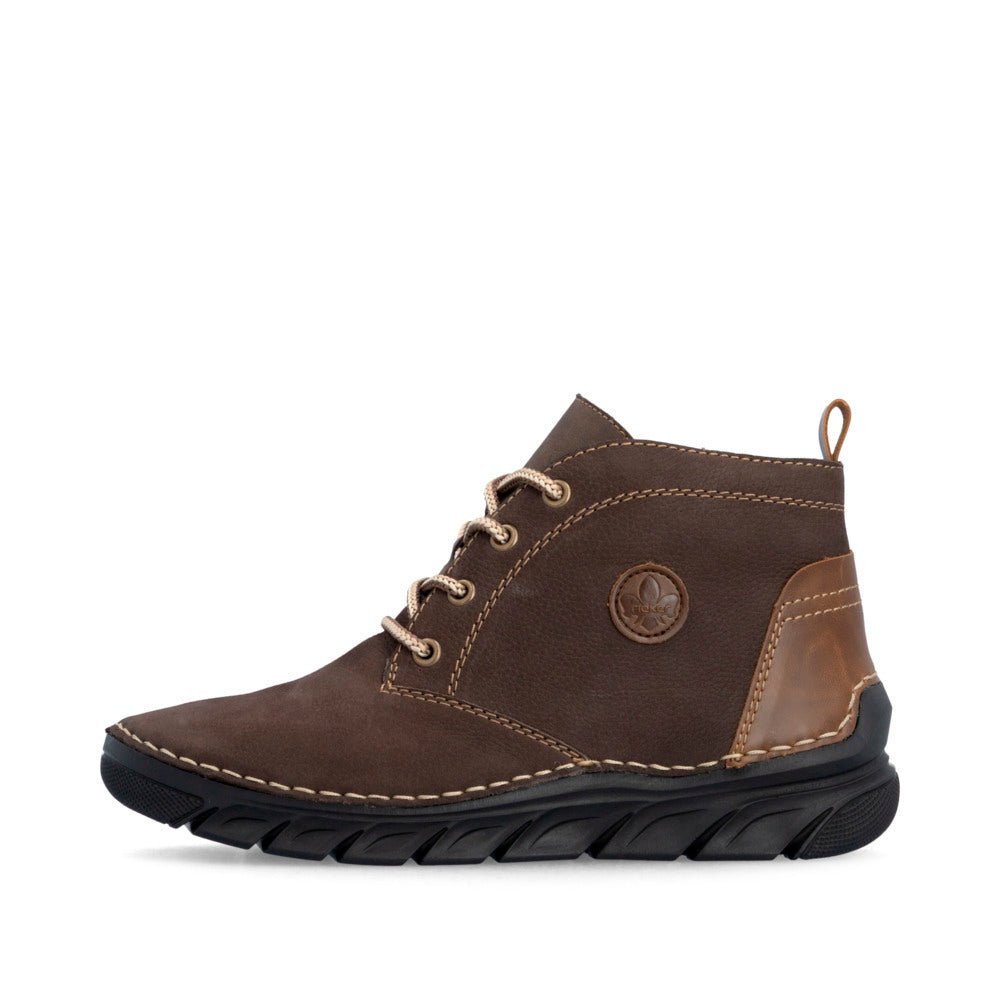 Ghete Dama Piele Naturala Rieker RIEK 55036 - Rieker - pantofia.ro