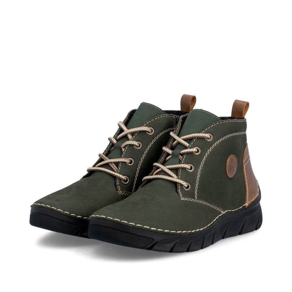 Ghete Dama Piele Naturala Rieker RIEK 55036 - Rieker - pantofia.ro