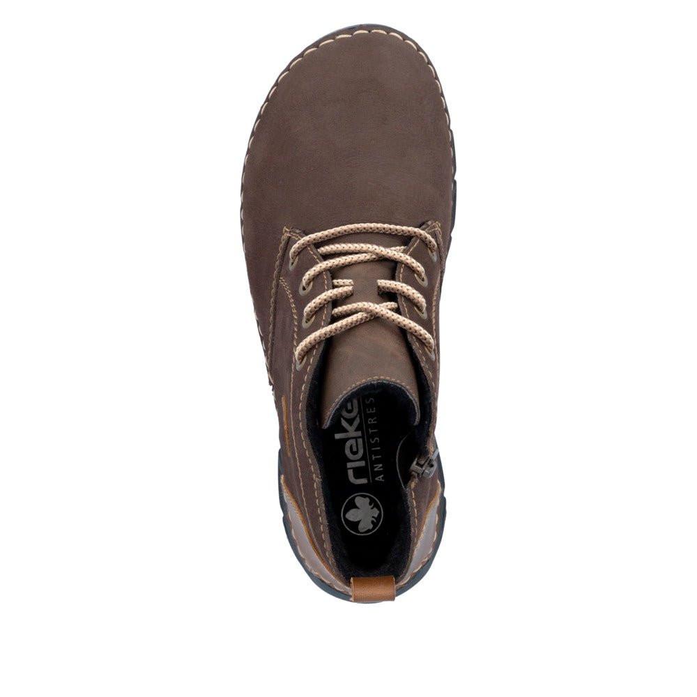 Ghete Dama Piele Naturala Rieker RIEK 55036 - Rieker - pantofia.ro