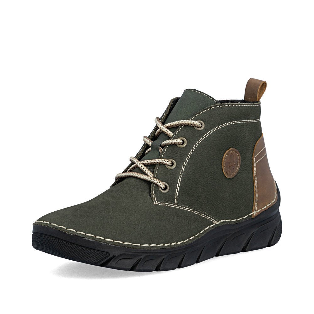 Ghete Dama Piele Naturala Rieker RIEK 55036 - Rieker - pantofia.ro