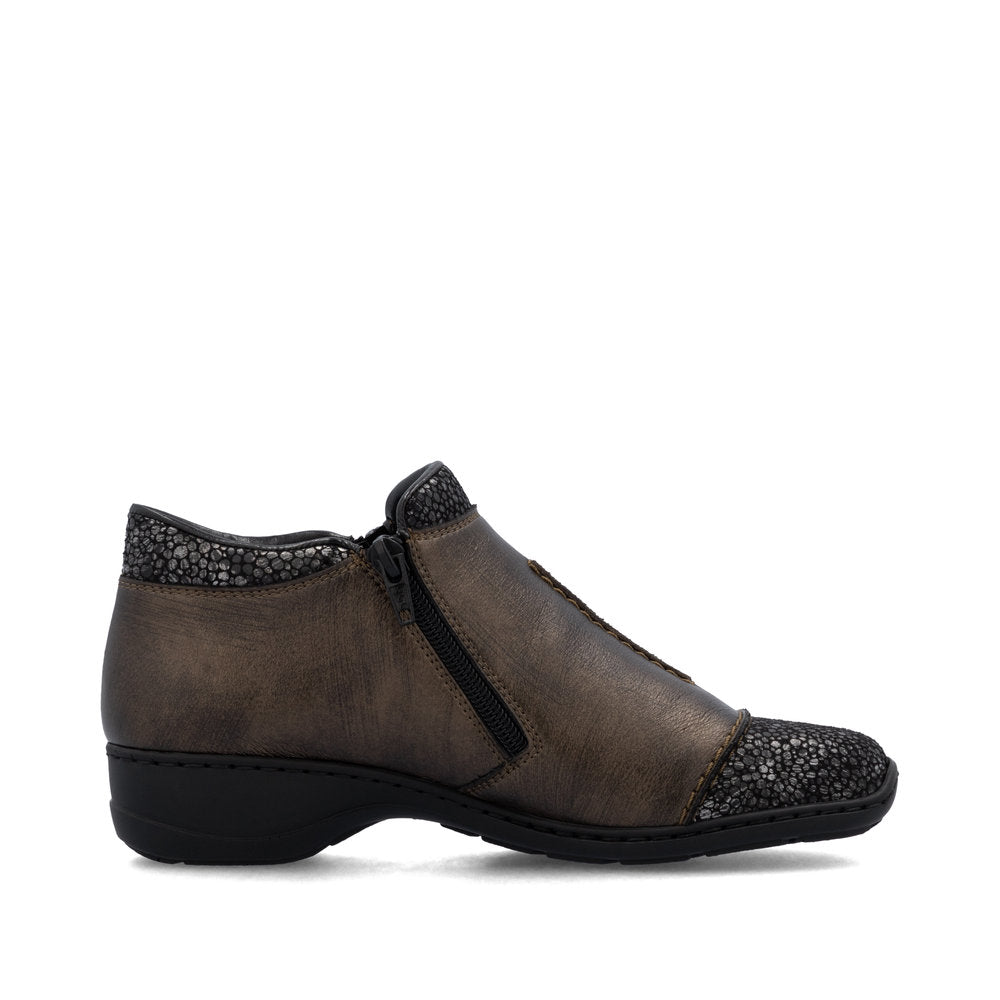 Ghete Dama Piele Naturala Rieker RIEK 58388 - Rieker - amely.ro