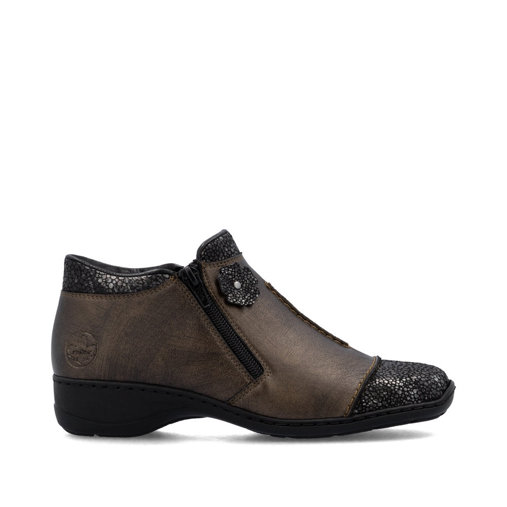 Ghete Dama Piele Naturala Rieker RIEK 58388 - Rieker - amely.ro