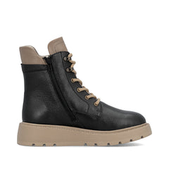 Ghete Dama Piele Naturala Rieker RIEK 70406 - Rieker - pantofia.ro