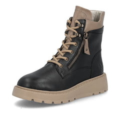 Ghete Dama Piele Naturala Rieker RIEK 70406 - Rieker - pantofia.ro