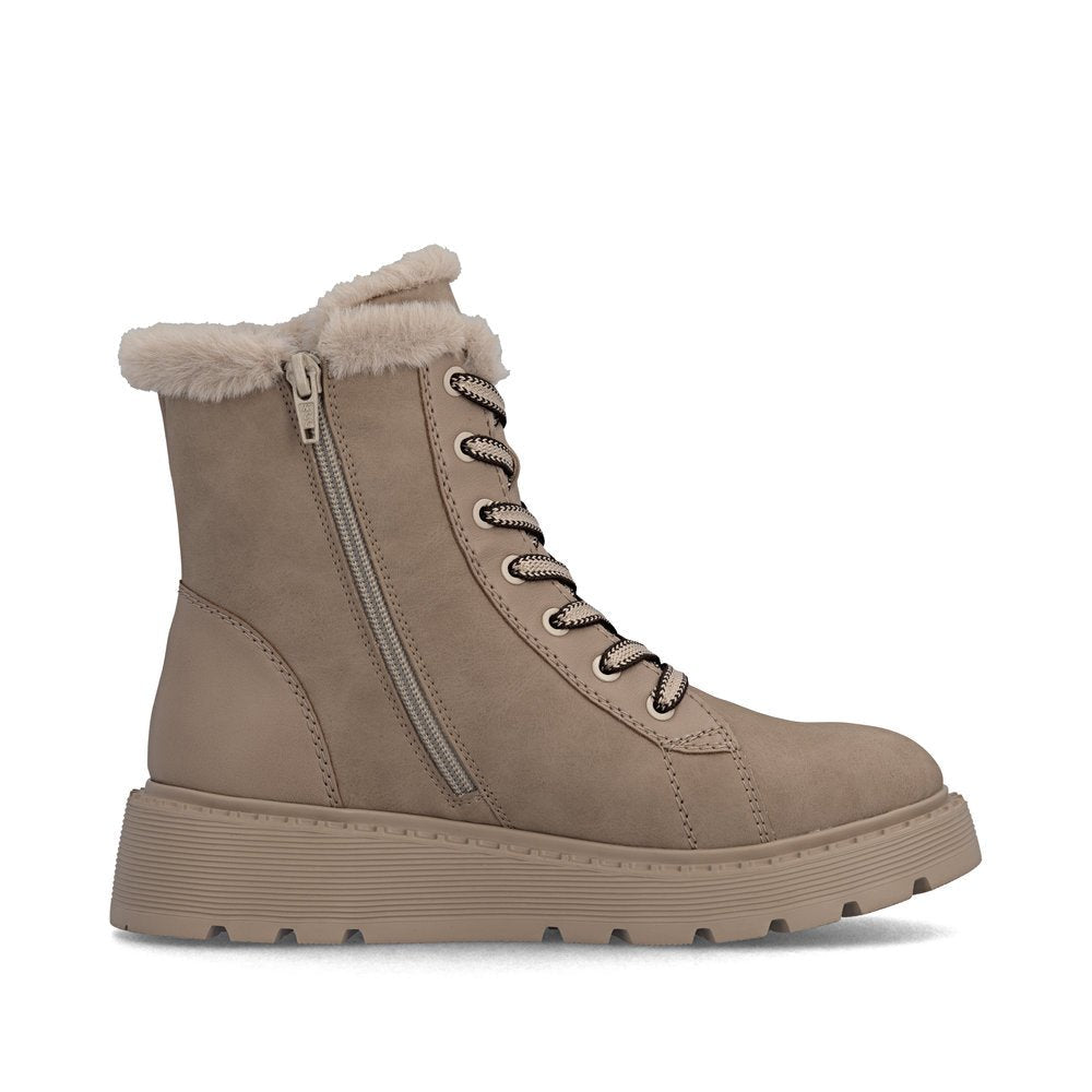 Ghete Dama Piele Naturala Rieker RIEK 70407 - Rieker - amely.ro