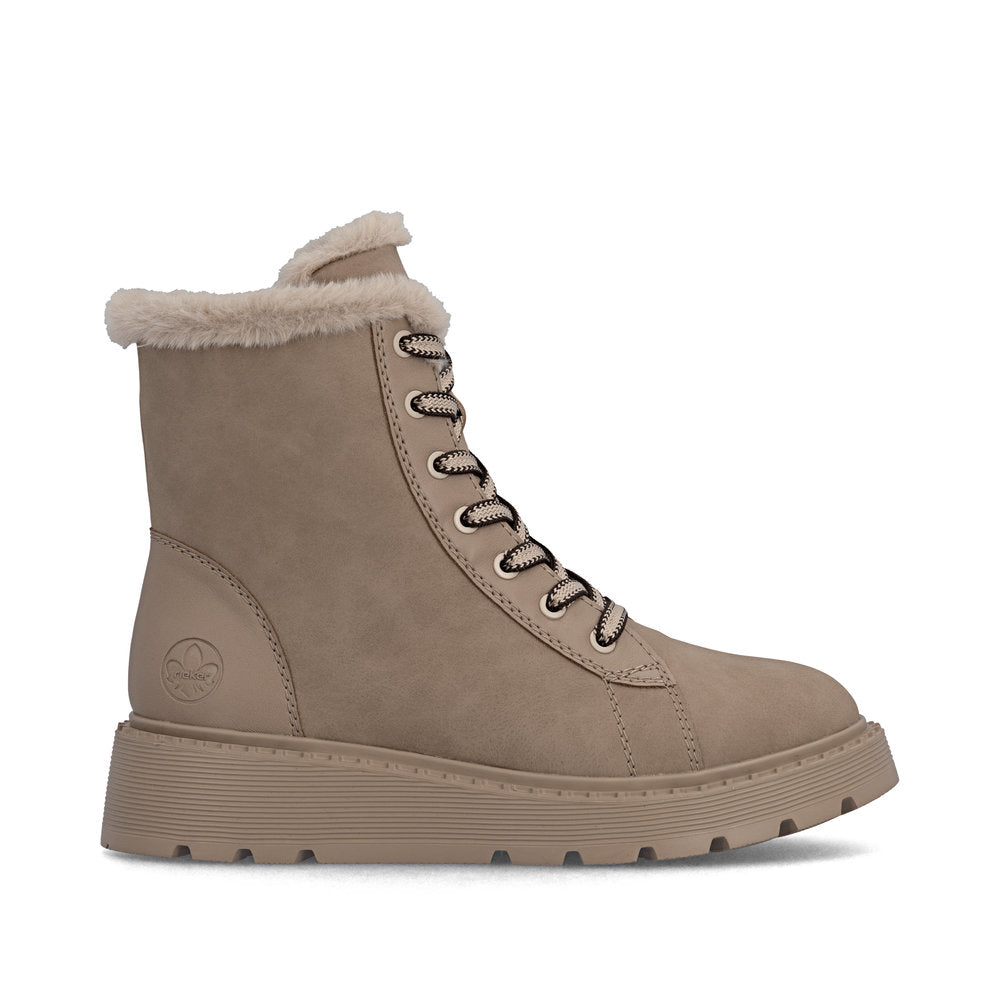 Ghete Dama Piele Naturala Rieker RIEK 70407 - Rieker - amely.ro