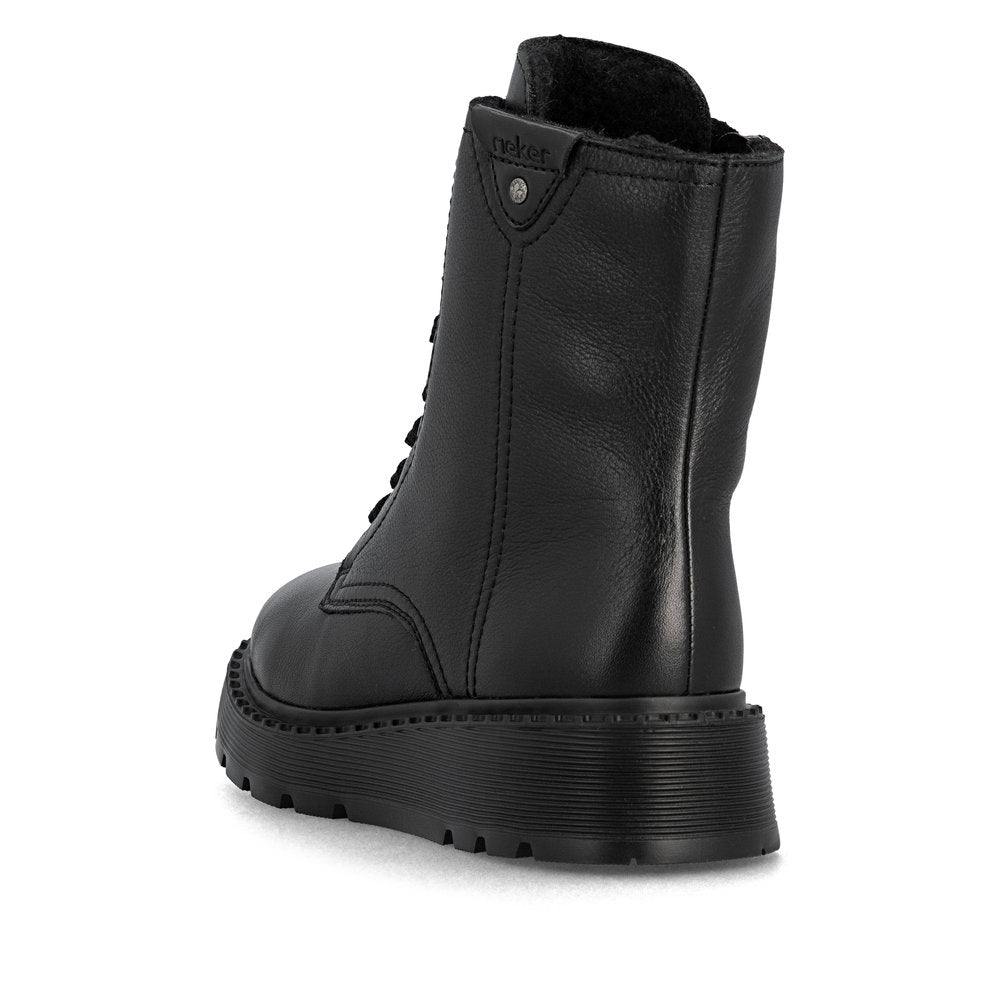 Ghete Dama Piele Naturala Rieker RIEK 70408 - Rieker - amely.ro