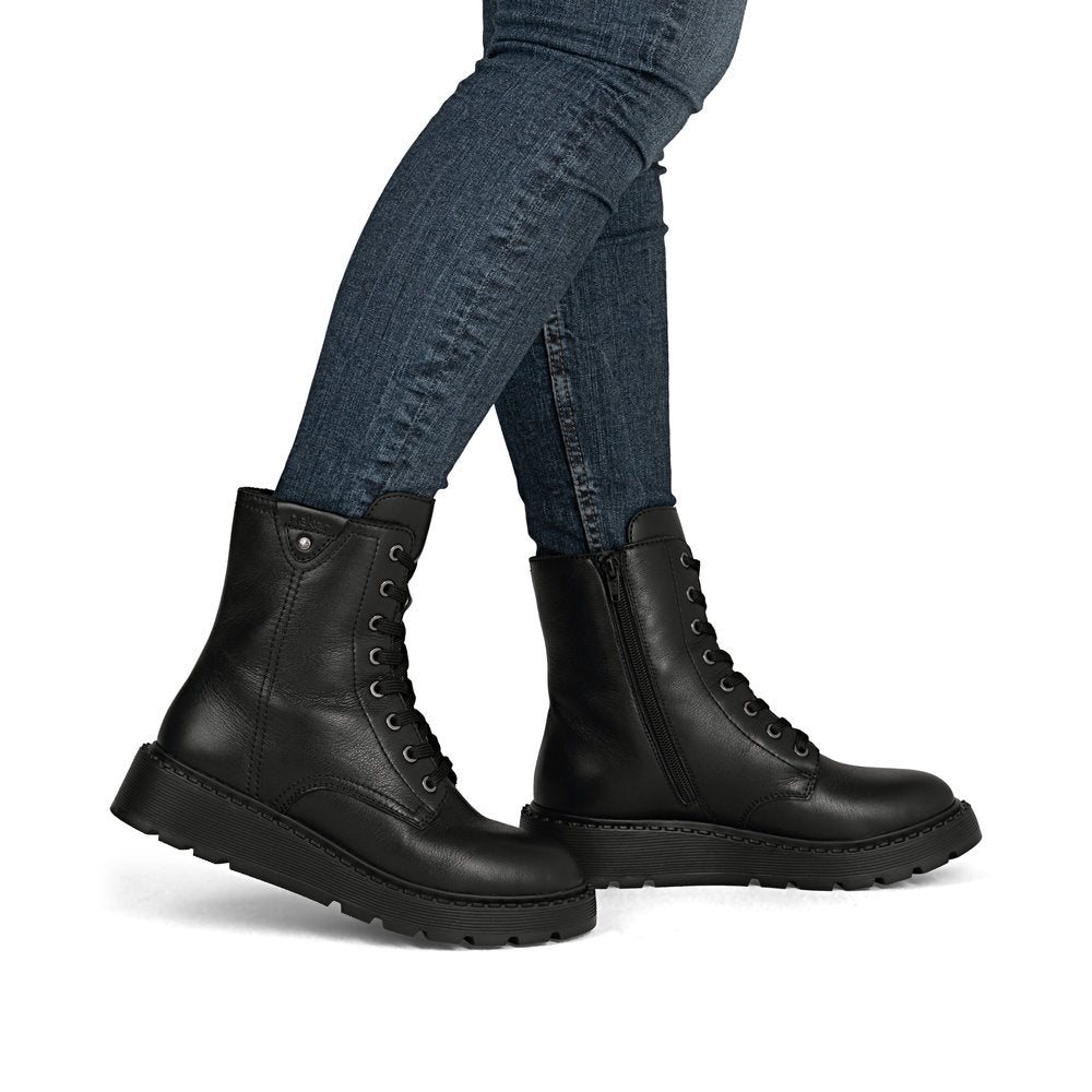 Ghete Dama Piele Naturala Rieker RIEK 70408 - Rieker - amely.ro