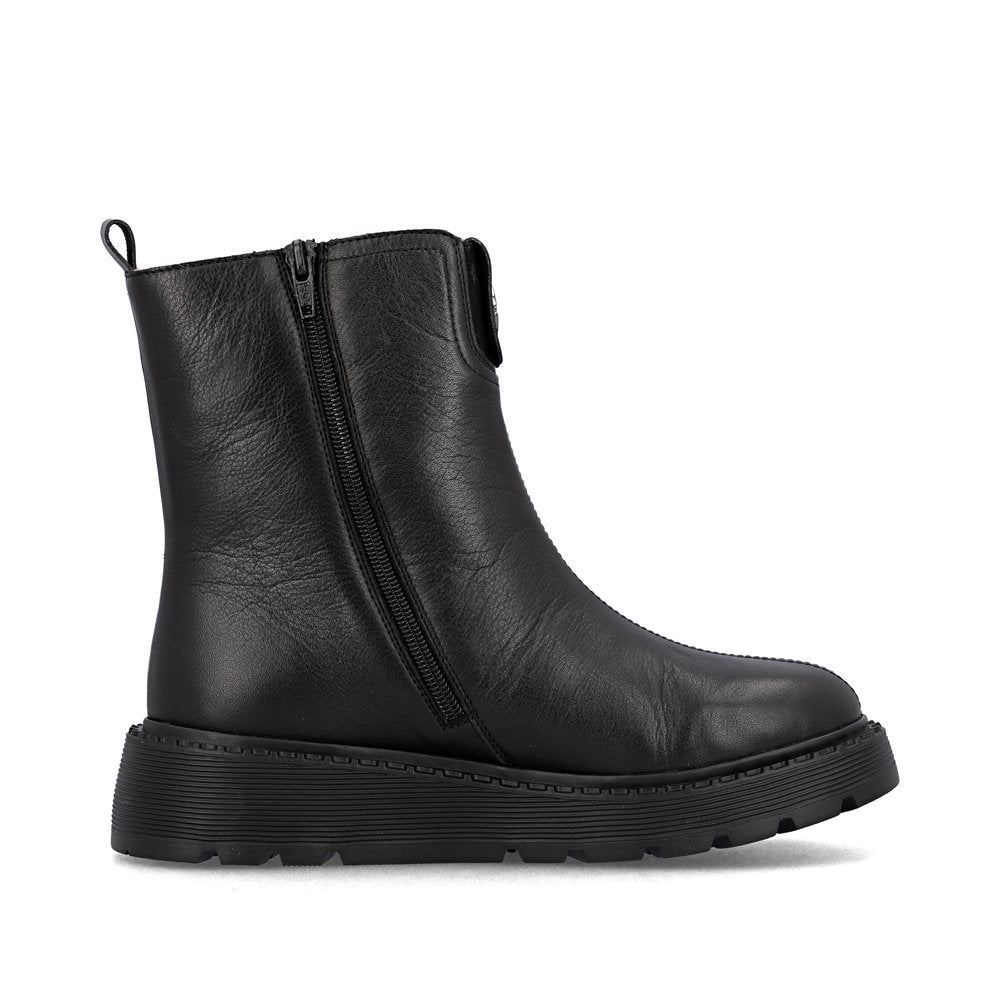 Ghete Dama Piele Naturala Rieker RIEK 70453 - Rieker - amely.ro