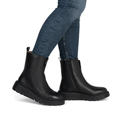 Ghete Dama Piele Naturala Rieker RIEK 70453 - Rieker - amely.ro