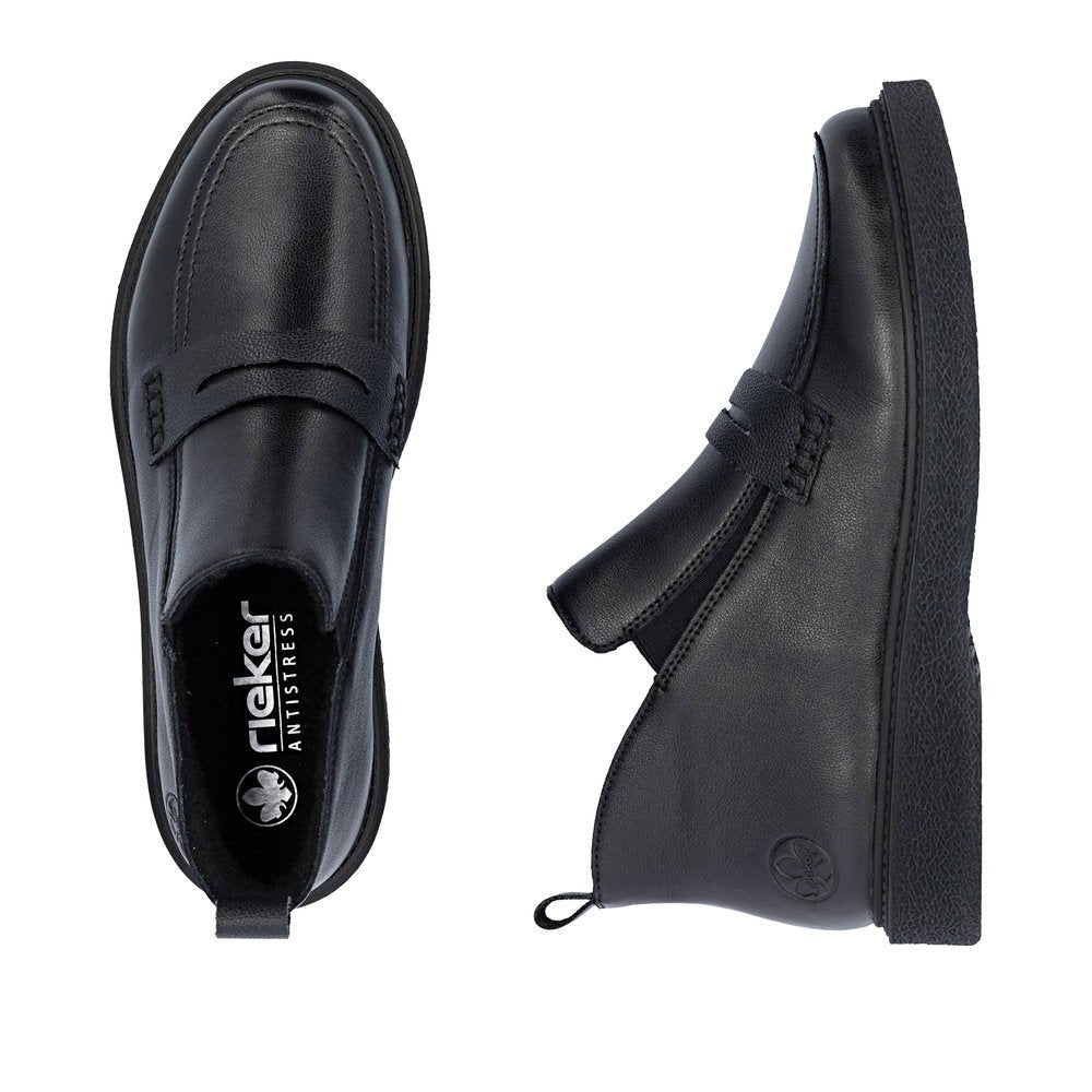 Ghete Dama Piele Naturala Rieker RIEK 71150 - Rieker - pantofia.ro