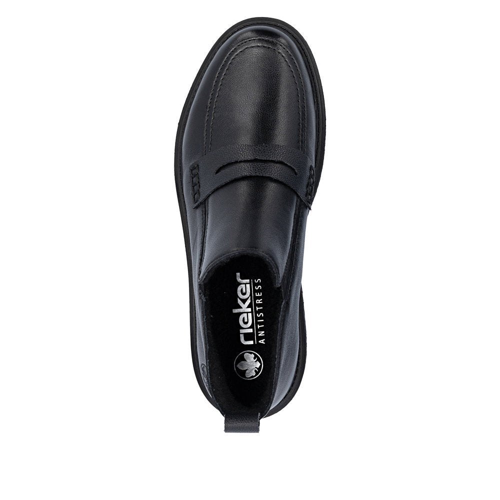 Ghete Dama Piele Naturala Rieker RIEK 71150 - Rieker - pantofia.ro