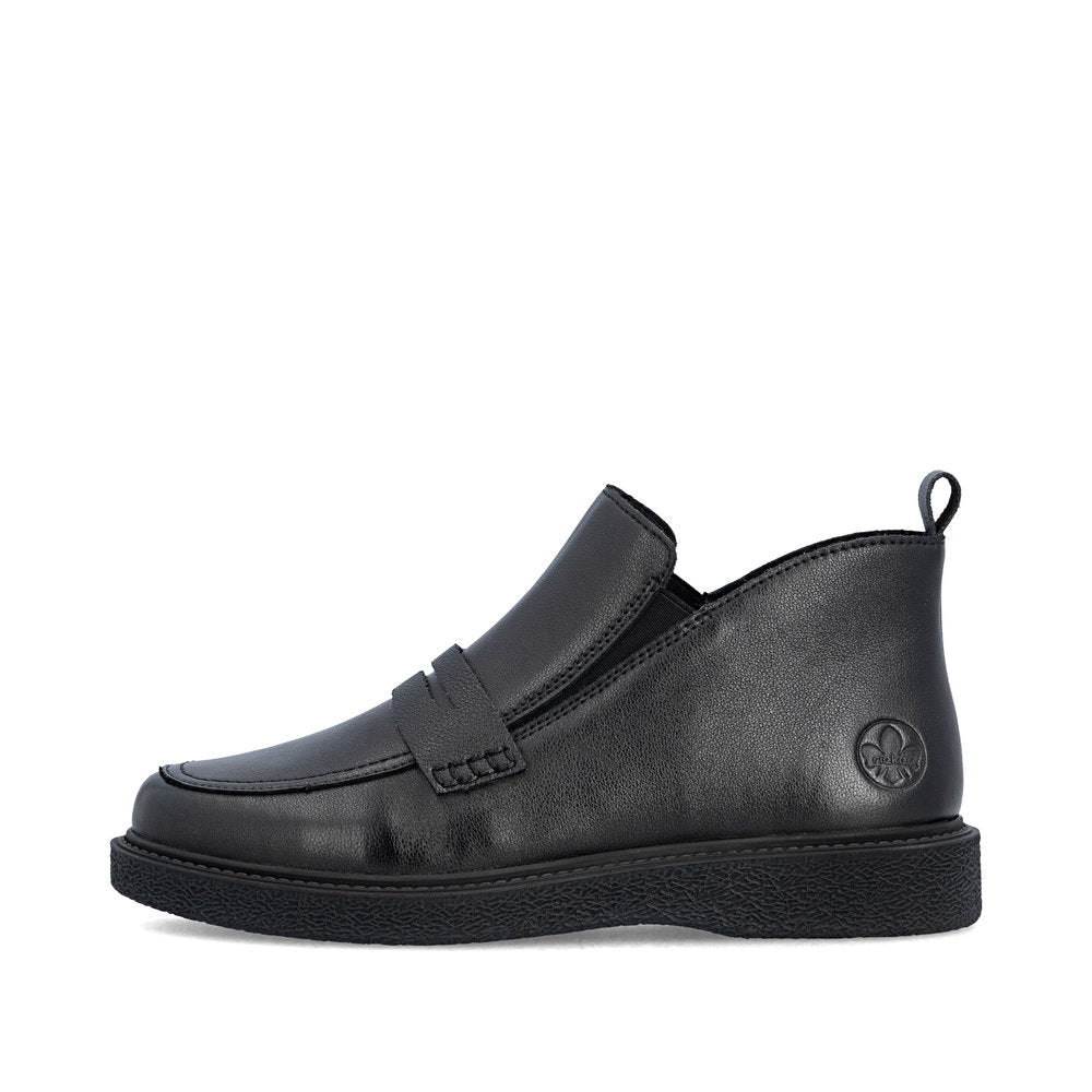Ghete Dama Piele Naturala Rieker RIEK 71150 - Rieker - pantofia.ro