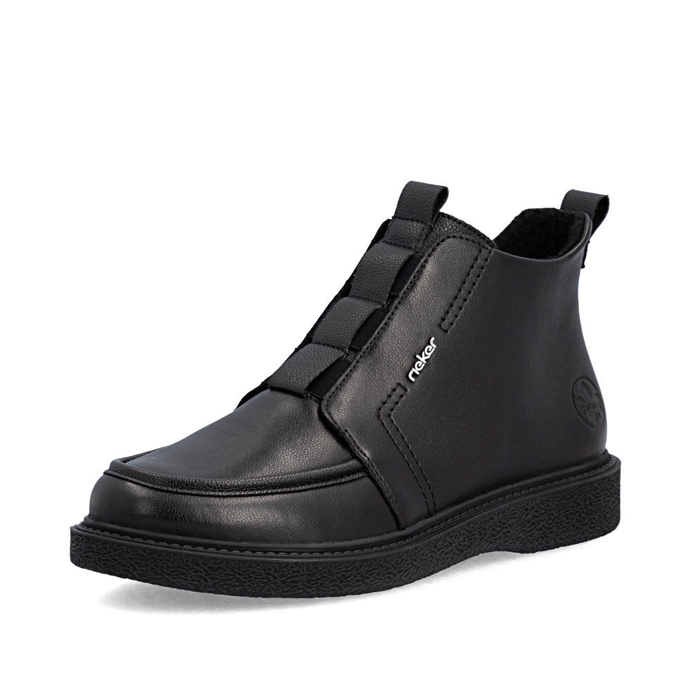 Ghete Dama Piele Naturala Rieker RIEK 71151 - Rieker - pantofia.ro