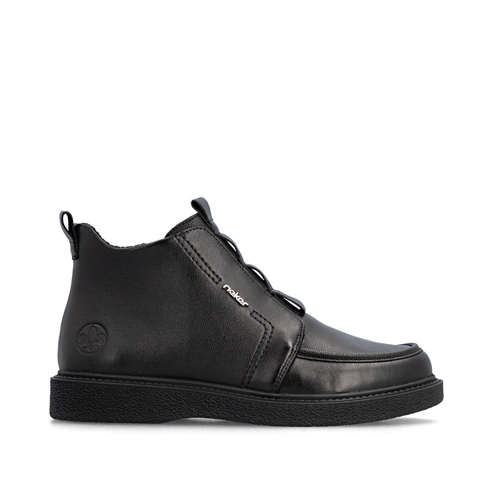 Ghete Dama Piele Naturala Rieker RIEK 71151 - Rieker - pantofia.ro