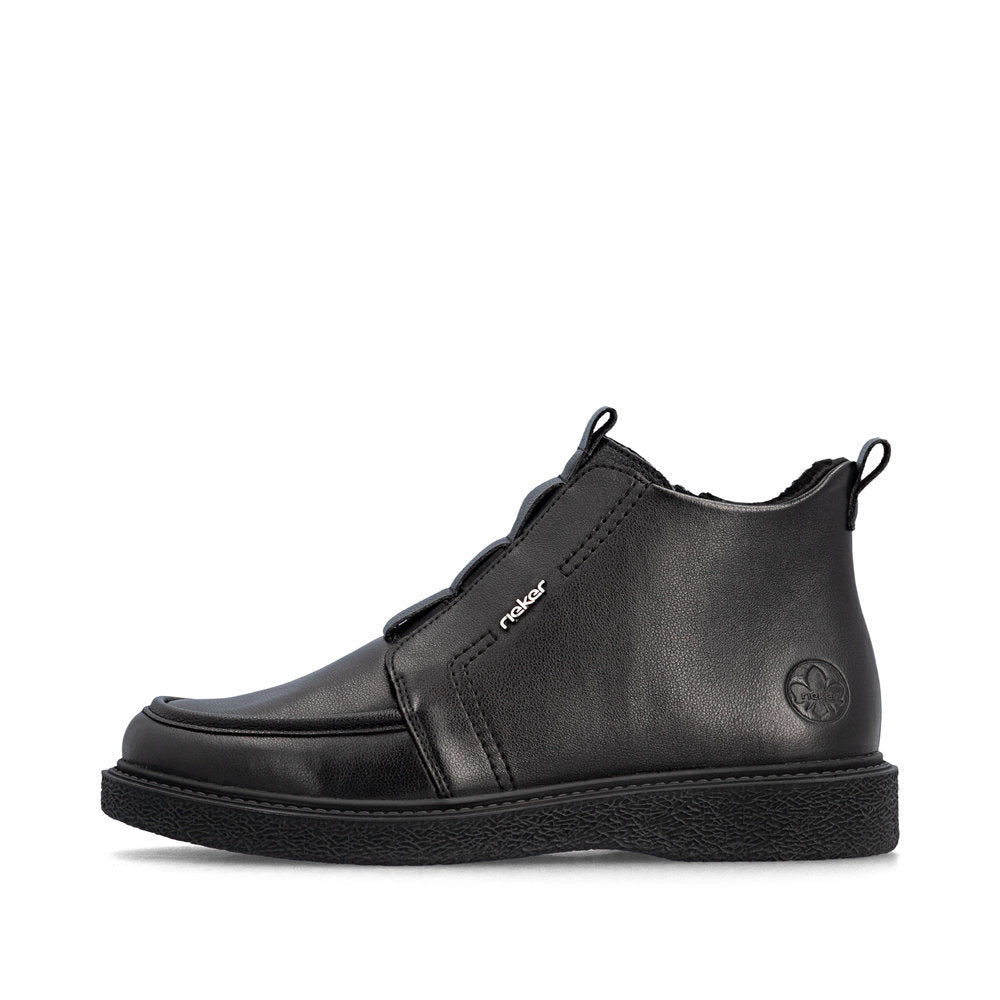 Ghete Dama Piele Naturala Rieker RIEK 71151 - Rieker - pantofia.ro
