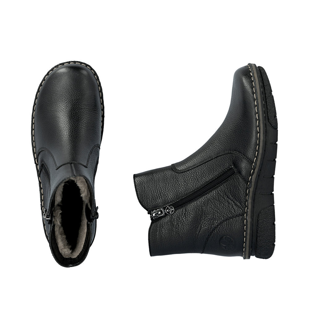 Ghete Dama Piele Naturala Rieker RIEK 73365 - Rieker - amely.ro