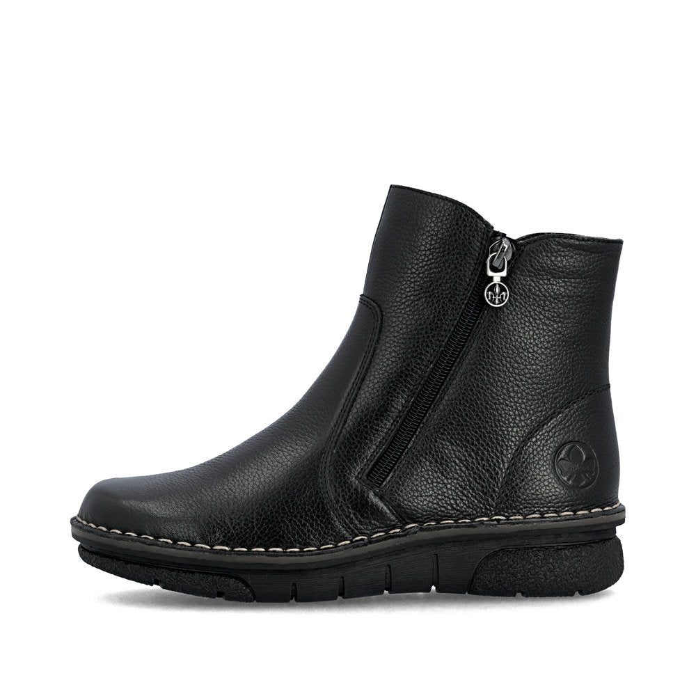 Ghete Dama Piele Naturala Rieker RIEK 73365 - Rieker - amely.ro