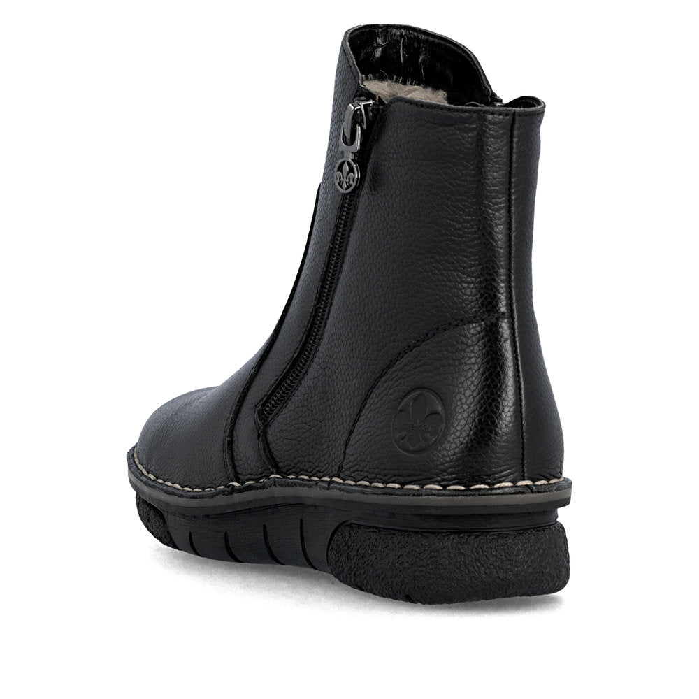 Ghete Dama Piele Naturala Rieker RIEK 73365 - Rieker - amely.ro