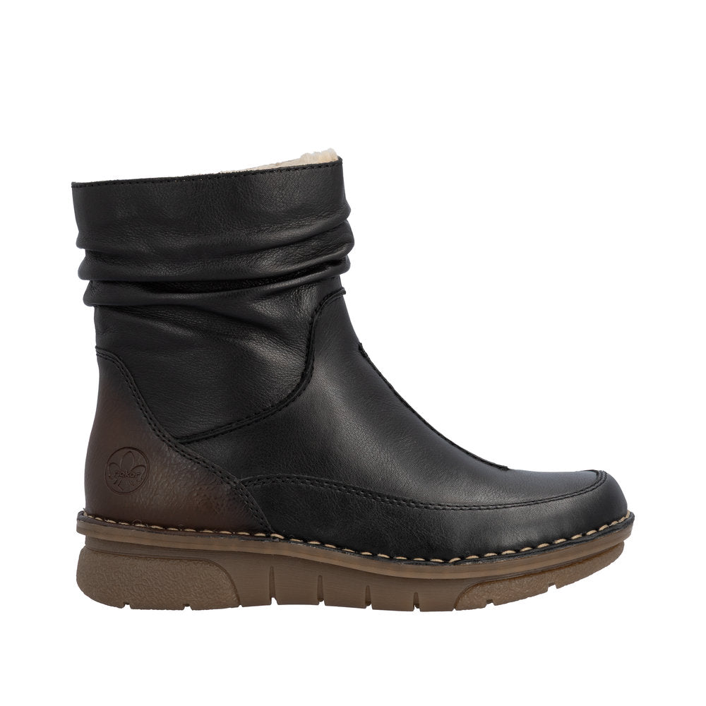 Ghete Dama Piele Naturala Rieker RIEK 73366 - Rieker - amely.ro