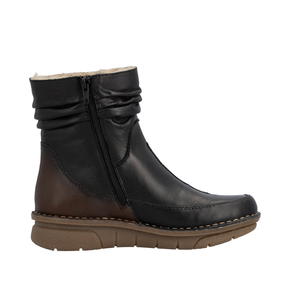 Ghete Dama Piele Naturala Rieker RIEK 73366 - Rieker - amely.ro