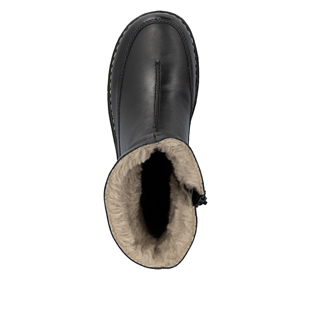 Ghete Dama Piele Naturala Rieker RIEK 73366 - Rieker - amely.ro