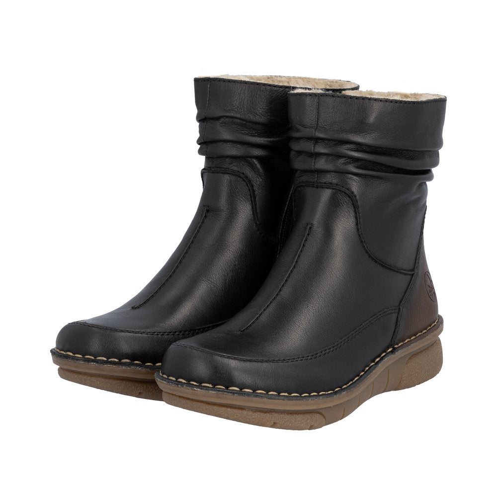 Ghete Dama Piele Naturala Rieker RIEK 73366 - Rieker - amely.ro