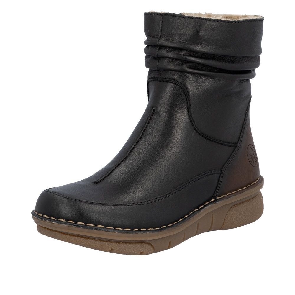 Ghete Dama Piele Naturala Rieker RIEK 73366 - Rieker - amely.ro