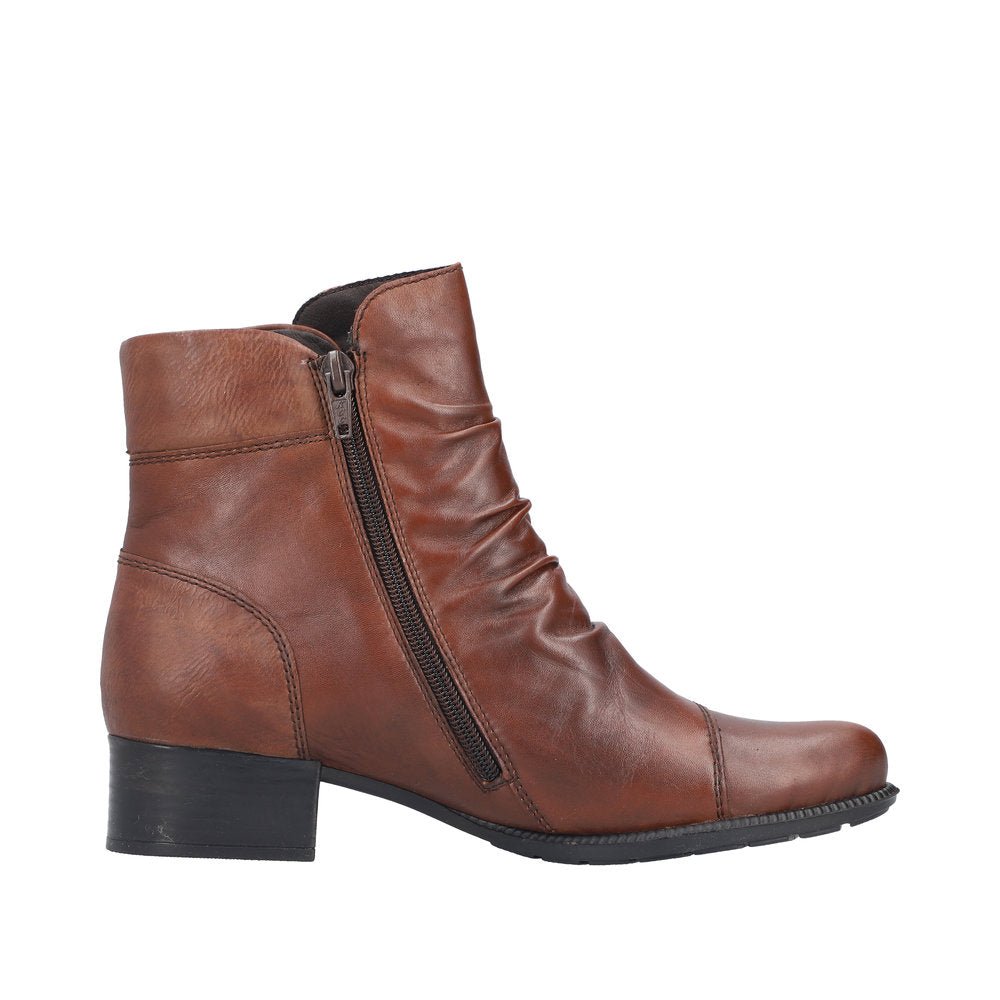 Ghete Dama Piele Naturala Rieker RIEK 78659 - Rieker - pantofia.ro