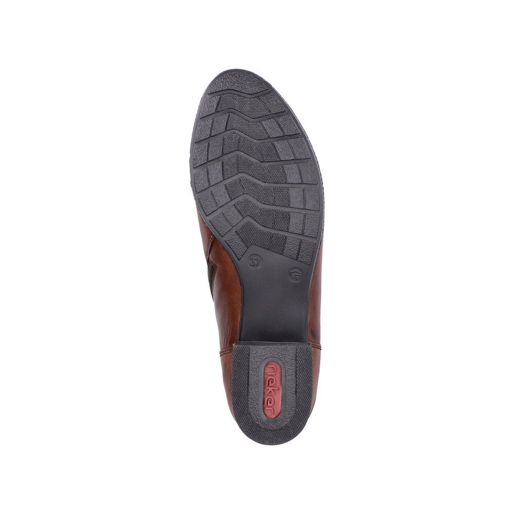 Ghete Dama Piele Naturala Rieker RIEK 78659 - Rieker - pantofia.ro