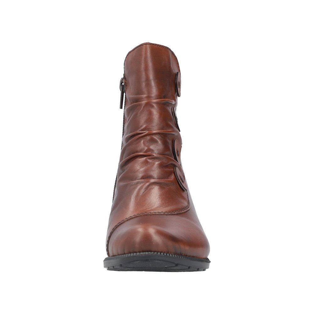 Ghete Dama Piele Naturala Rieker RIEK 78659 - Rieker - pantofia.ro