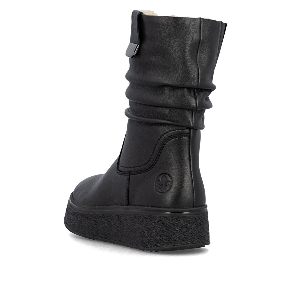 Ghete Dama Piele Naturala Rieker RIEK 78858 - Rieker - amely.ro