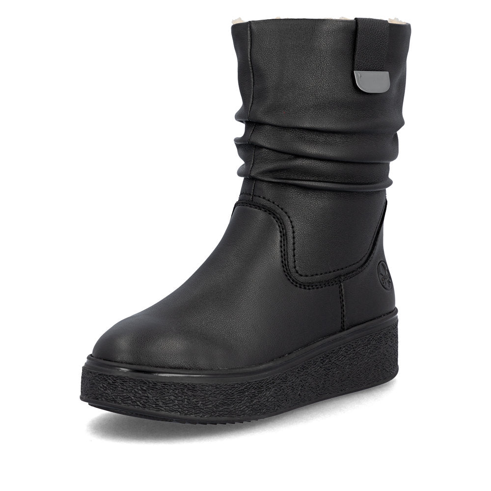 Ghete Dama Piele Naturala Rieker RIEK 78858 - Rieker - amely.ro