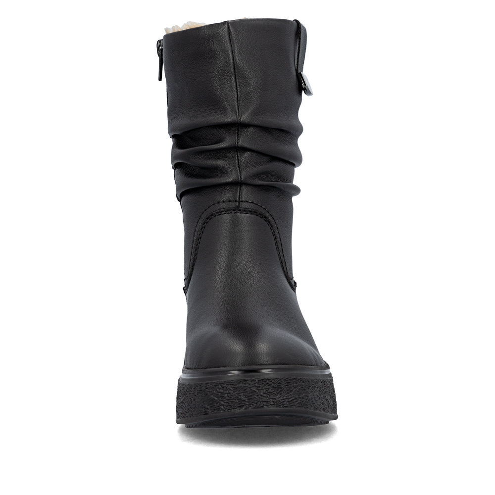 Ghete Dama Piele Naturala Rieker RIEK 78858 - Rieker - amely.ro